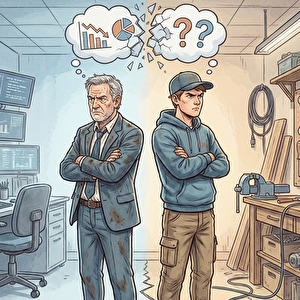 互いを理解しようとしない経営と若者